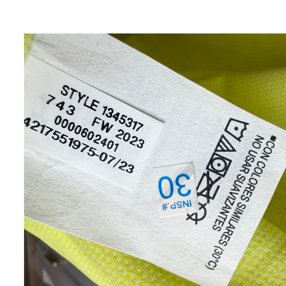 Under Armour Mens Tech Tee M Yellow Active Gym Shirt Neon Wicking Running Sporty - Picture 5 of 7